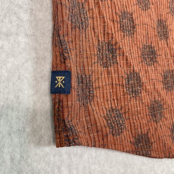 Roark Shirt Mens XL Bless Up Classic Fit Short Sleeve Button Up All Over Print - Picture 6 of 8